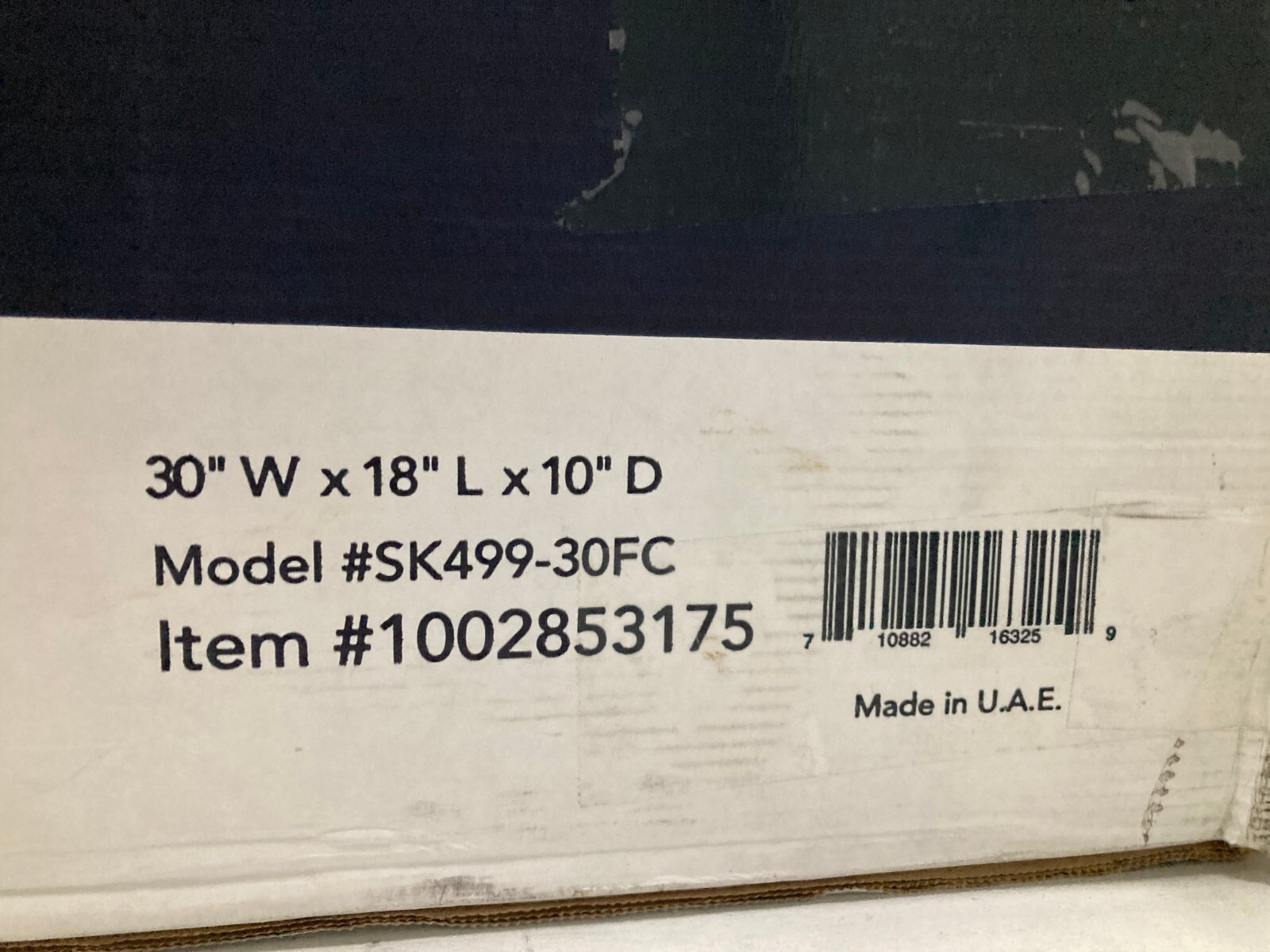 Sinkology 30" Single Bowl Fireclay Sink, Bradstreet Farmhouse Apron Undermount