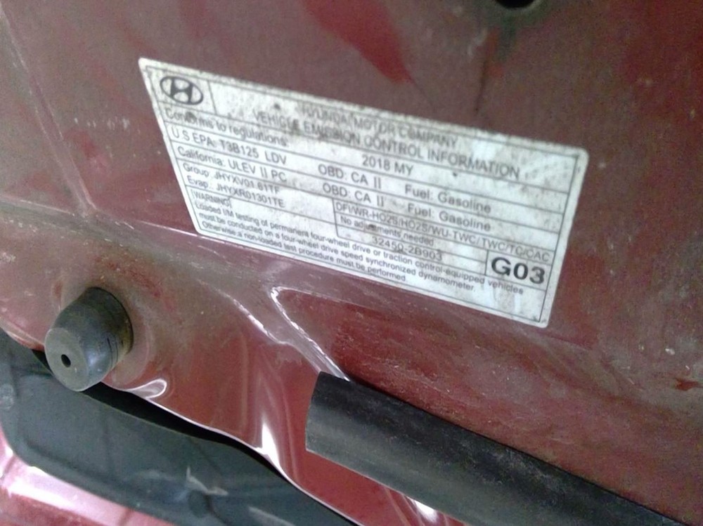 TUCSON 2018 Transmission Shift 881522