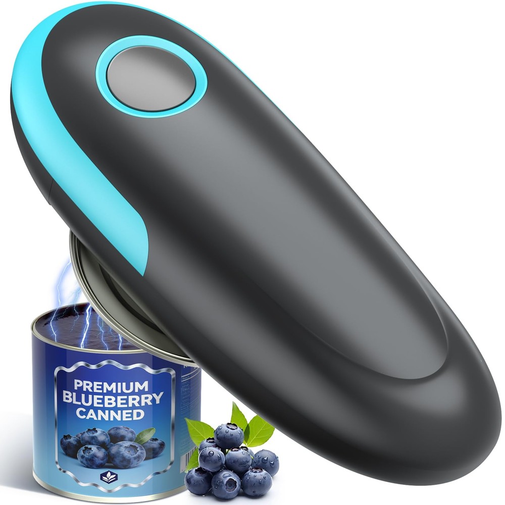 Electric Can Opener: Kitchen Mama Portable Battery Powered Automatic Smoot