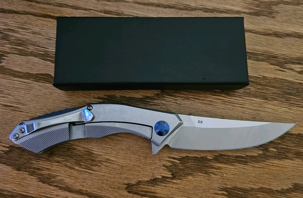 Blue Moon Assisted Open Pocketknife D2 Blade Drop Point