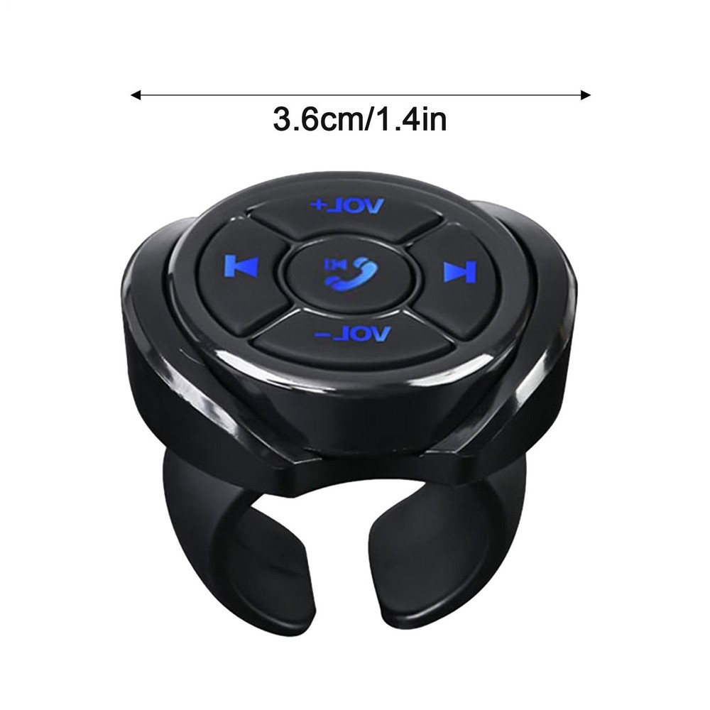 Bluetooth Wireless Media Button Car Steering Wheel Remote Control for Motorcycle
