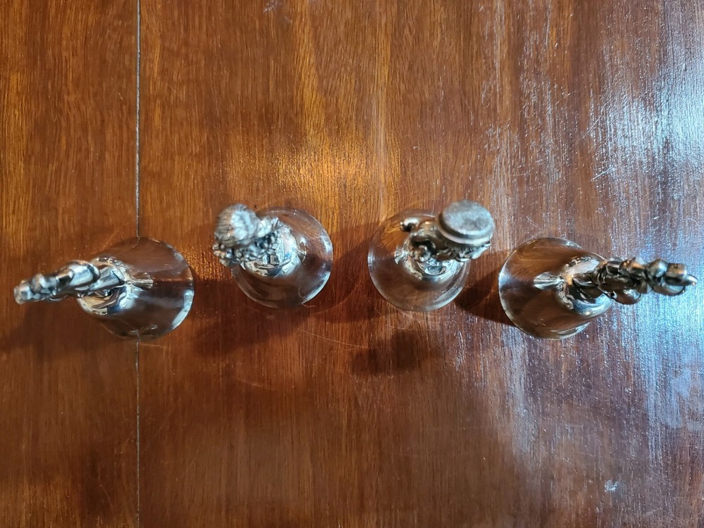 Vintage Silverplate Christmas Bells Set of 4 Reed & Barton