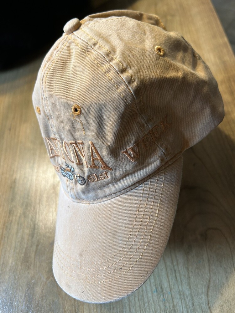 2002 Daytona Bike Week Red Baseball Hat Cap