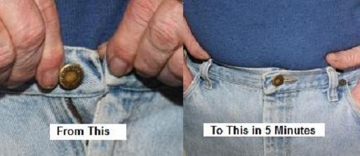 Pant Waistband Stretcher - Heavy Duty - 30" to 59" Range