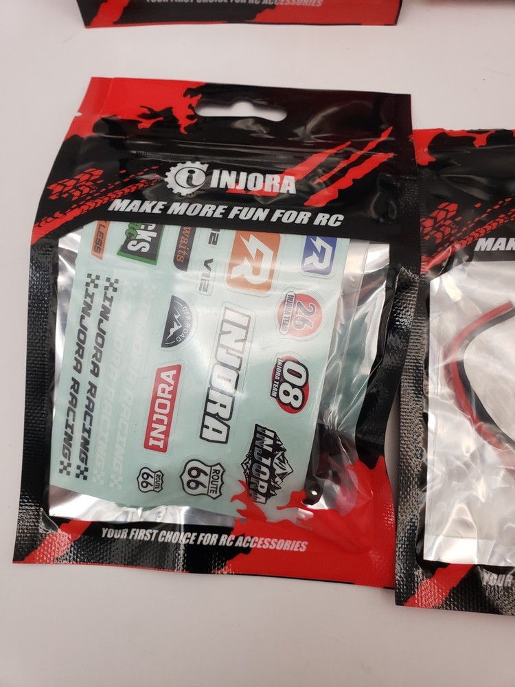 INJORA Coreless High Torque Micro With Servo Horn Plus Extras