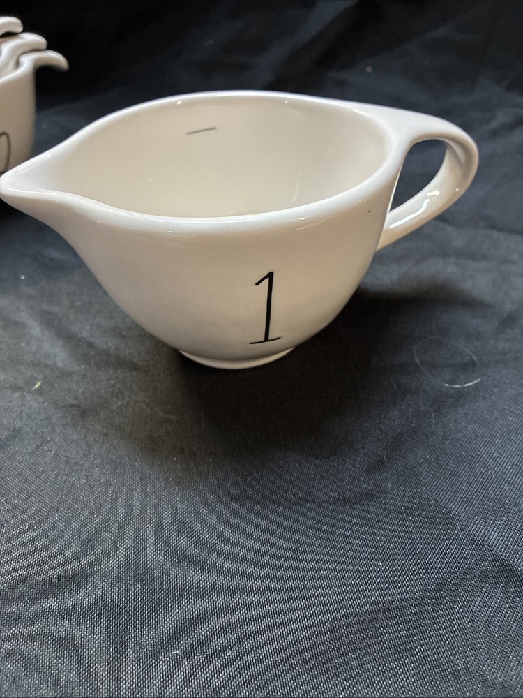 Rae Dunn White Measuring Cups