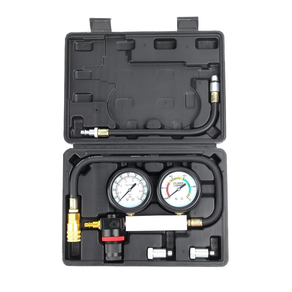 TU-21 Cylinder Leak Down Tester Kit Engine Compression Test for Car Motorcycle