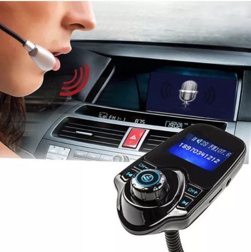T10 Car Kit Handsfree Wireless Bluetooth FM Transmitter mp3 player USB LCD