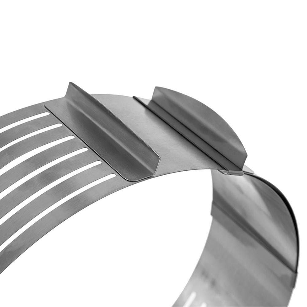 Adjustable steel cake ring, 24-30cm, 7 layers, cake ring, baking frame