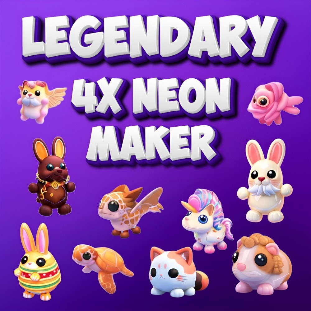 Adopt 🌟 4x - Neon maker🌟 Fast Delivery