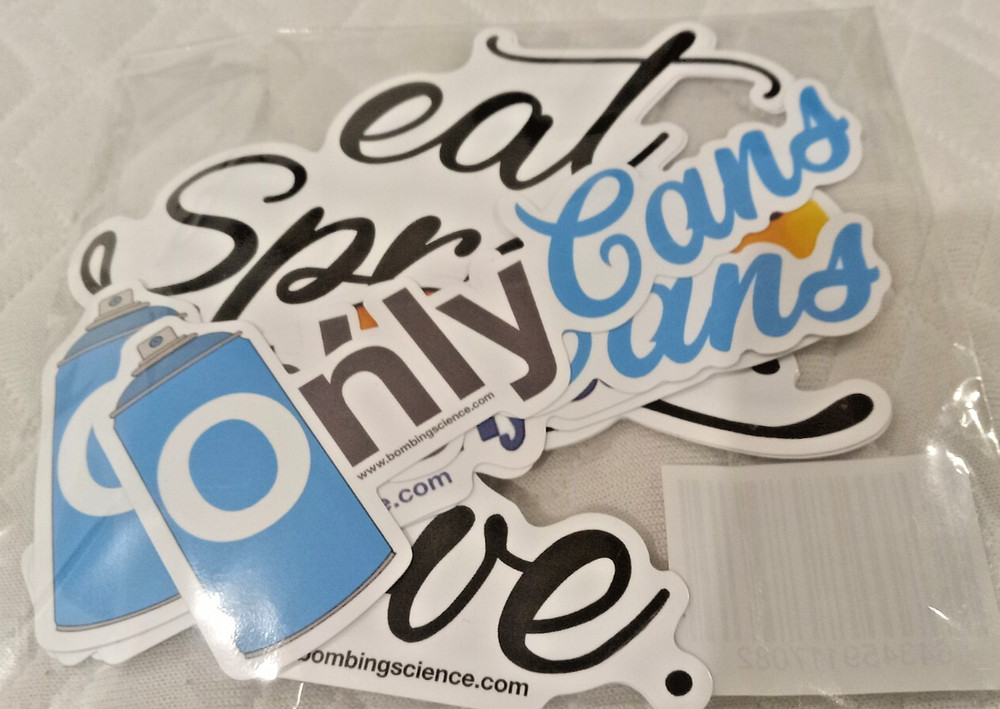 Bombing Science joke Sticker Decal pack!