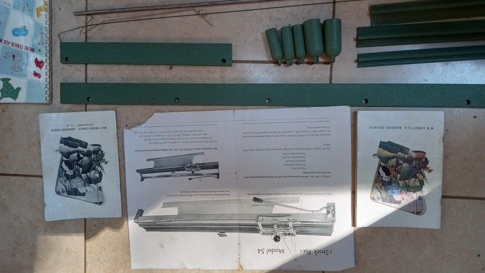 Strick-Fix Model 54 Knitting Machine Made In Germany