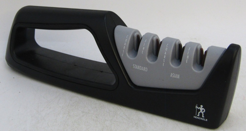 Zwilling J. A. Henckels 4-Stage Pull Through Knife Sharpener.