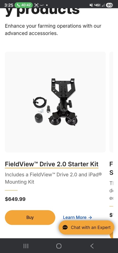 ☆NIB☆ Climate FieldView DRIVE Bluetooth Field Data Collection Device & Mount Kit