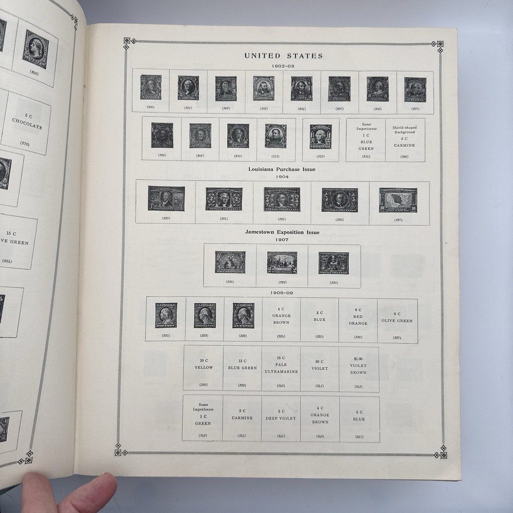 1947 Scott’s International Postage Stamp Album Junior Edition No stamps Part 1