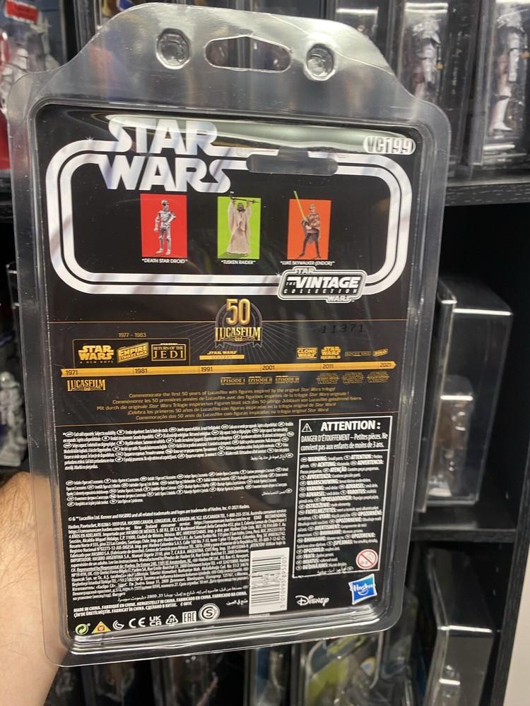 3 protective Display cases for Star Wars/GI Joe Vintage Collection Samples