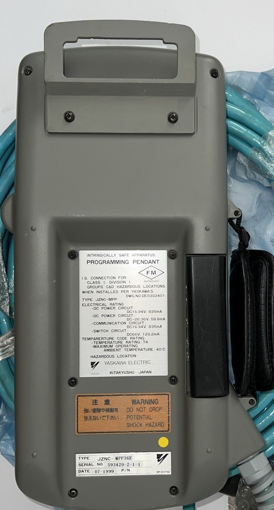 YASKAWA JZNC-MPP36E TEACH PENDANT