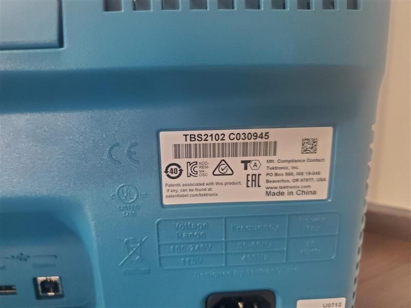 Tektronix TBS2000 Series Digital Oscilloscope