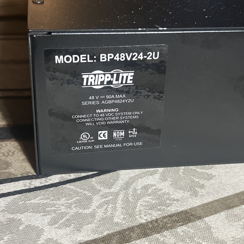 Tripp Lite Bp48v24-2u Battery Untested