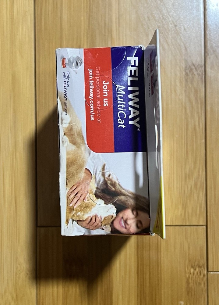 Feliway Multicat Diffuser refill, 48ml - 2 Pack Exp 07/2026