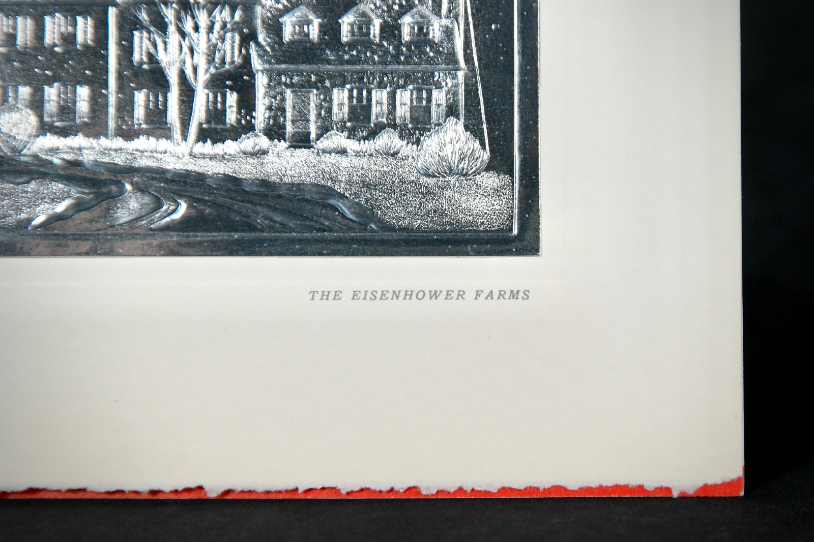 1957 Eisenhower White House Personal Christmas card - excellent condition!