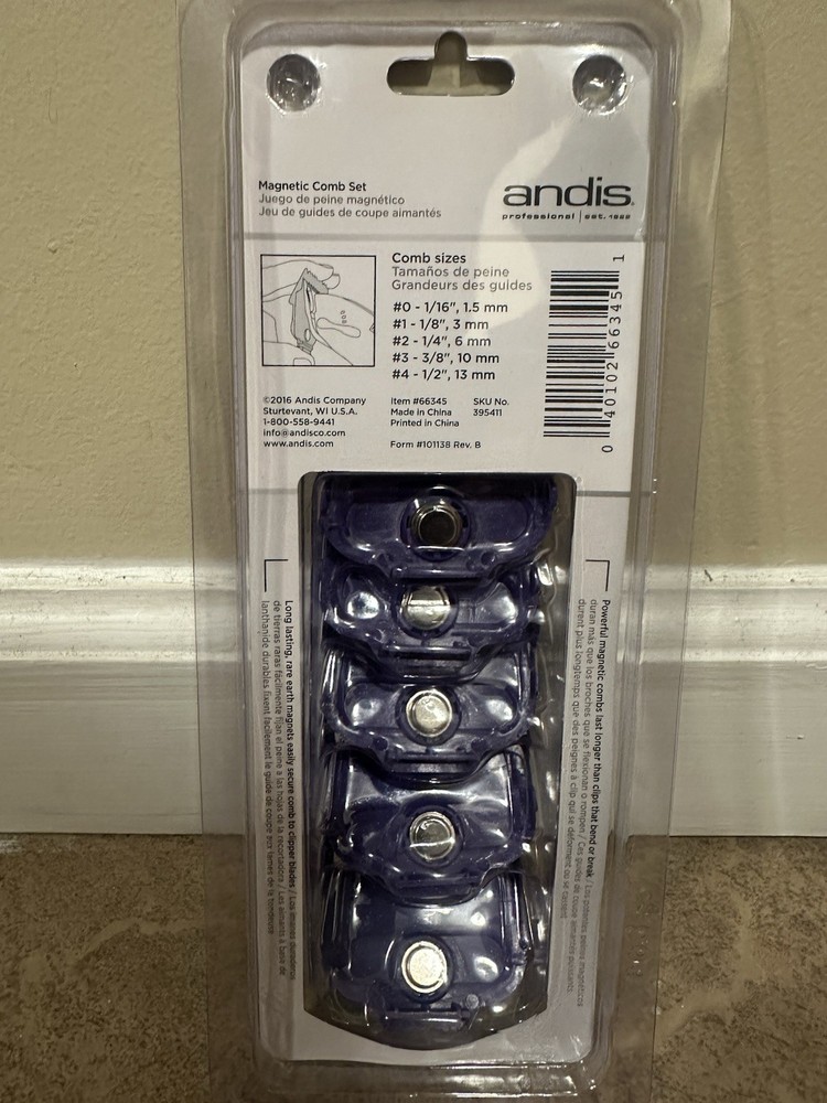 Andis Magnetic Comb Set