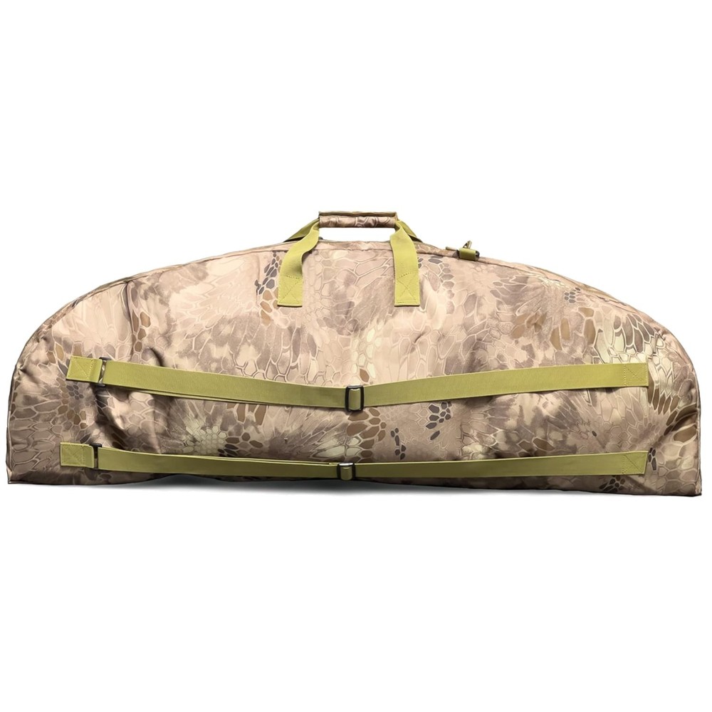 Python Brown Padded Bow Case with Adjustable Strap
