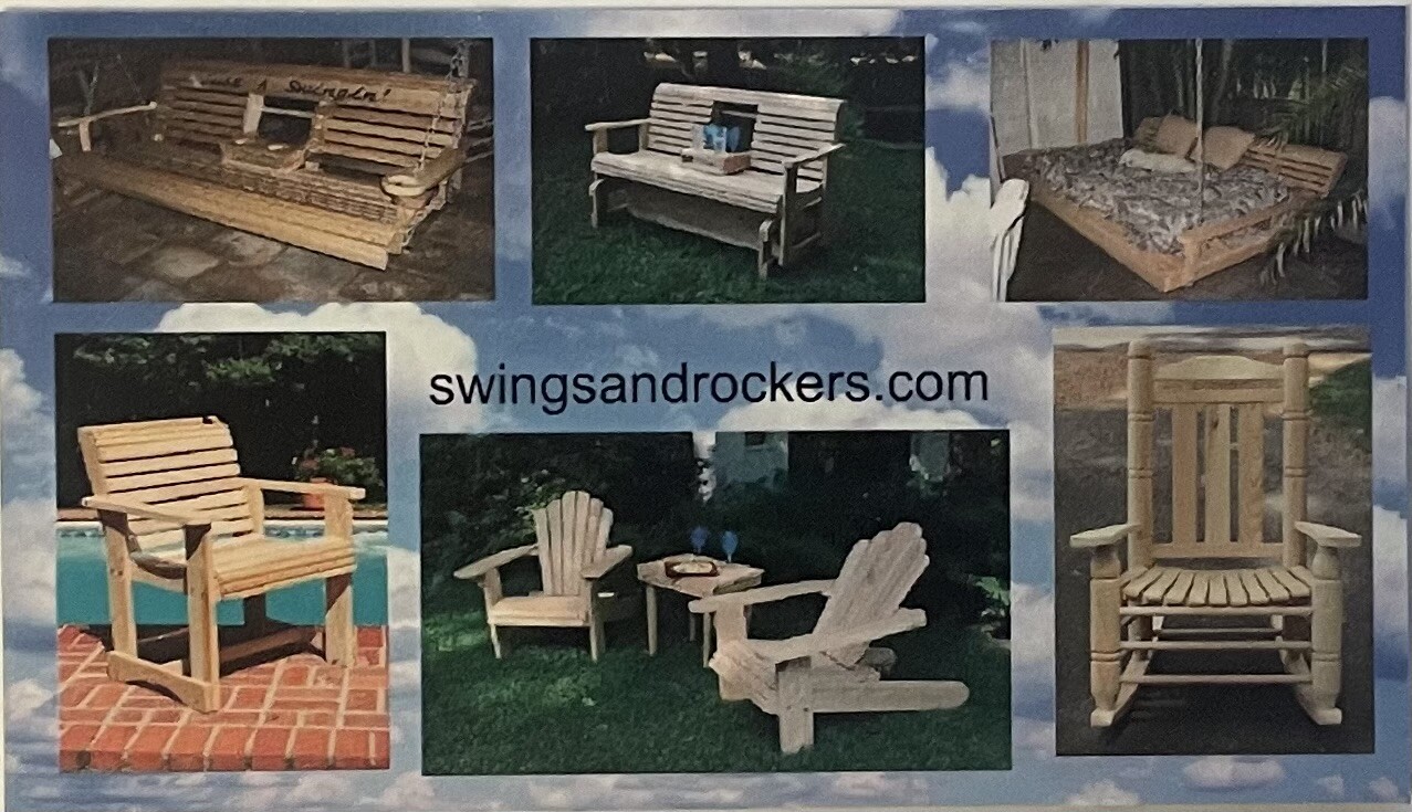 Garden Bench Outdoor Wooden Bench Cypress Unfinished Made In USA Choose a size