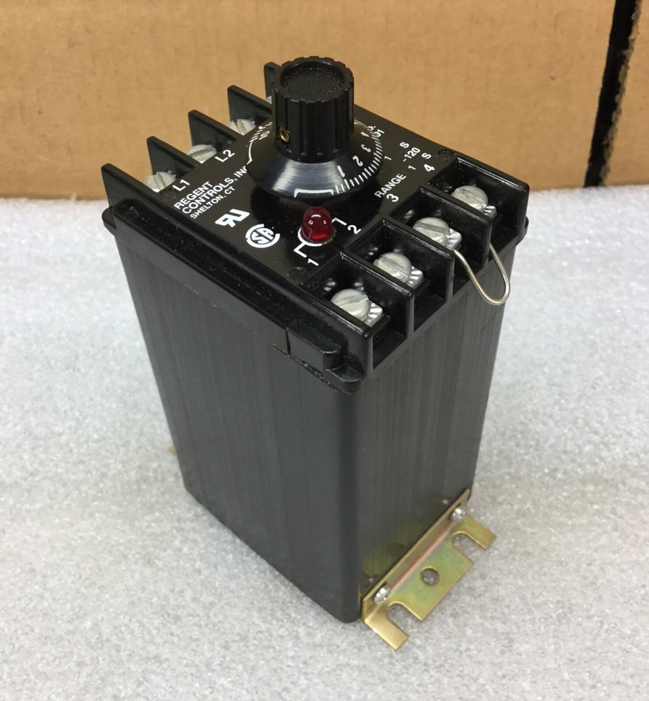 REGENT CONTROLS TM2201-D1.0S-120 SOLID STATE TIMER 120VAC NEW NO BOX
