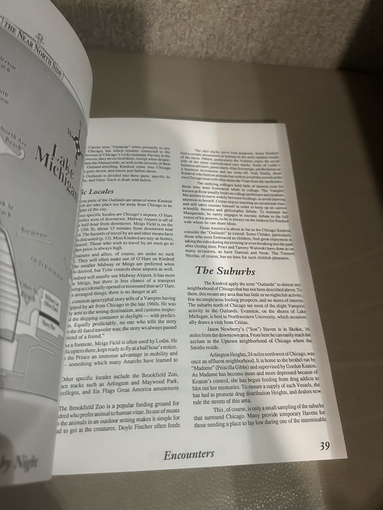 Chicago By Night A Sourcebook For Vampire
