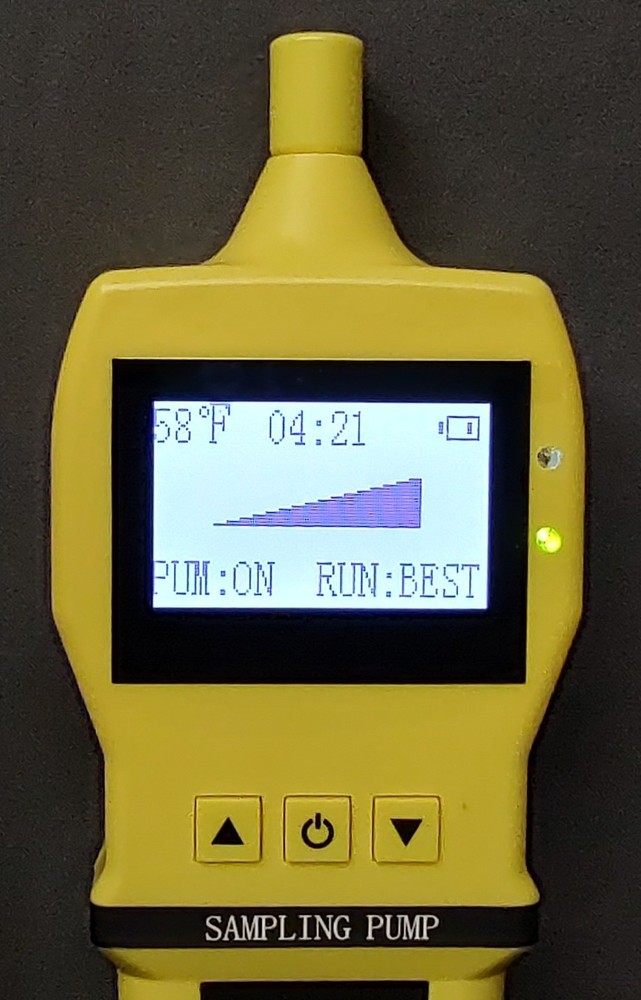 Gas Sampling Pump w/ Wand And Box Operational No Paperwork