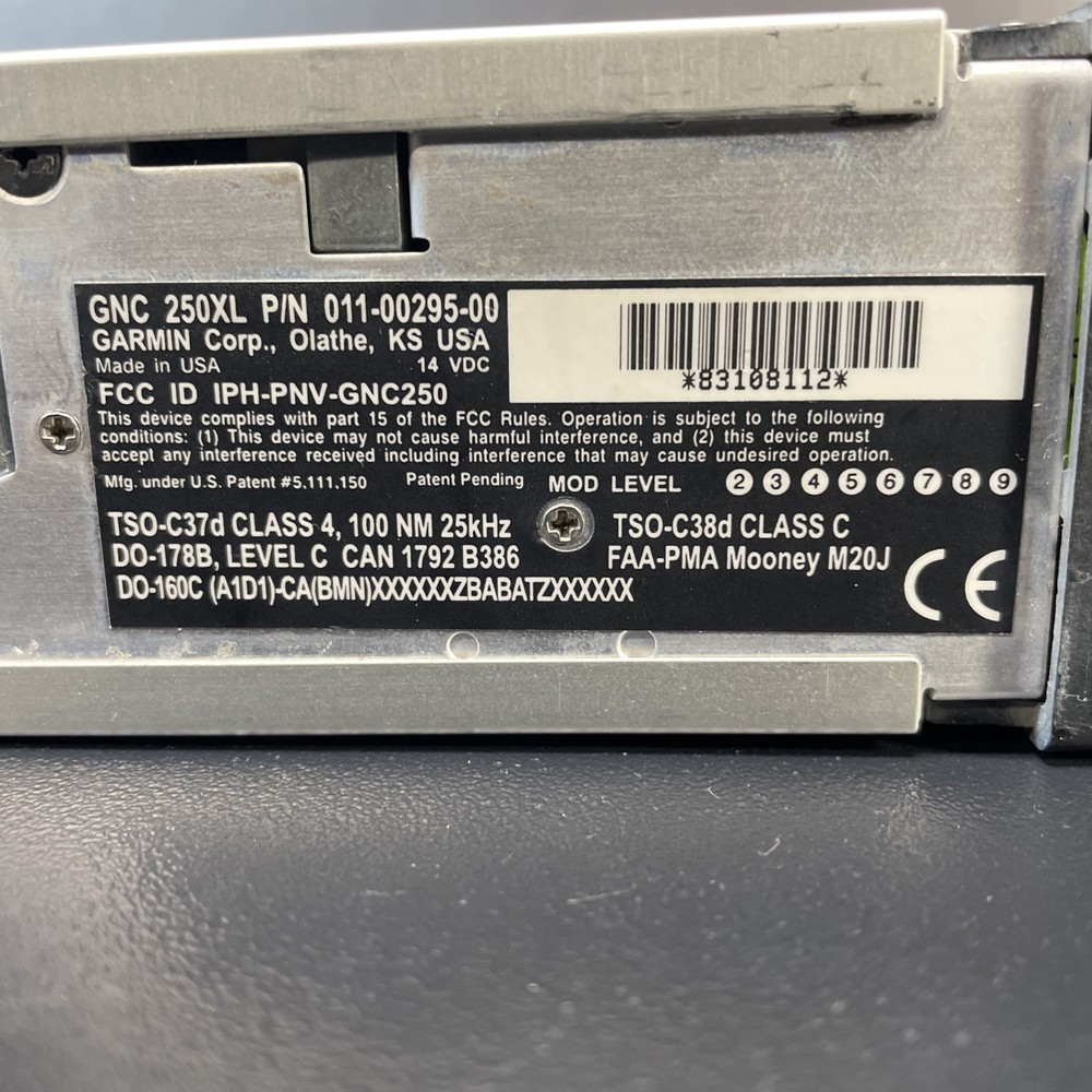 Garmin GNC 250XL GPS/COM