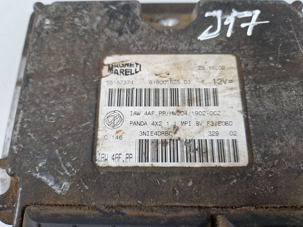 Fiat Panda II 2008 Engine Control Module 55187374
