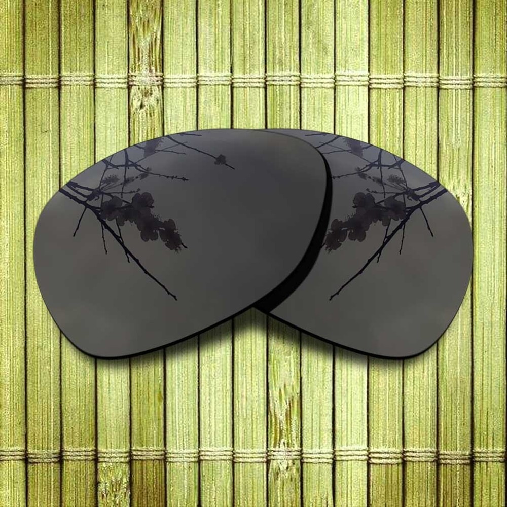 Black Replacement Lenses for-Oakley Split Time OO4129 Polarized