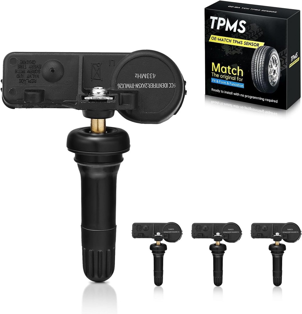 4Pcs Pre-Programmed TPMS Tire Pressure Sensor 56029398AB For Dodge Ram Chrysler