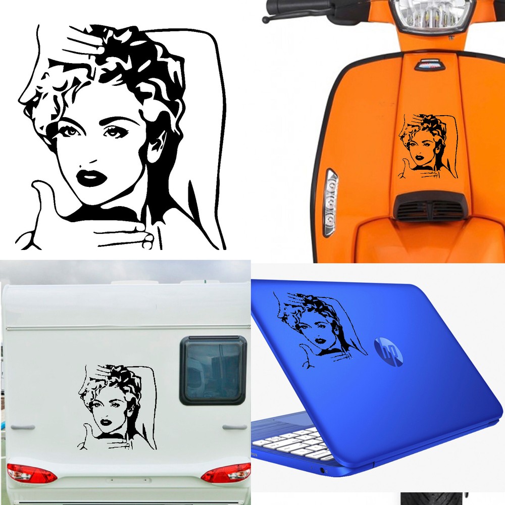 Madonna, Sticker Vinyl Version XS