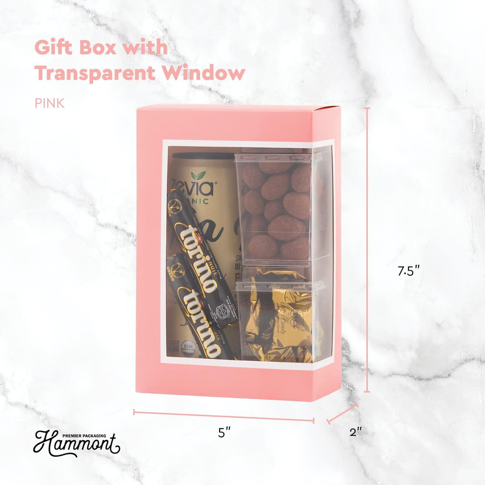 Cookie Boxes for Gift Giving - 6 Pack-Small Bakery Boxes – Decorative Pastry Box