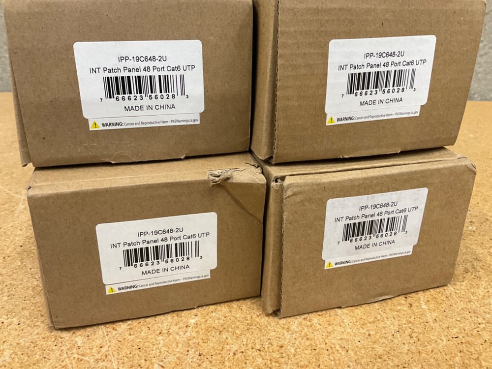 Intellinet INT Patch Panel 48 Port Cat6 UTP