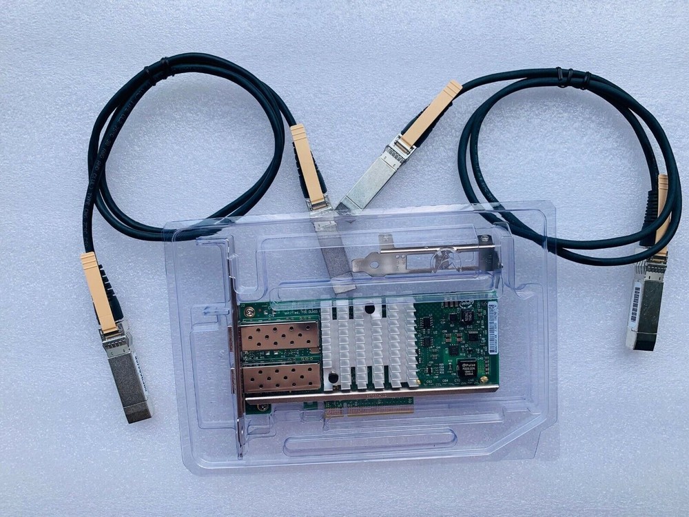 Intel X520-DA2 10Gbps Network Server Adapter E10G42BTDA FTLX8571D3BCV-IT SFP MMF