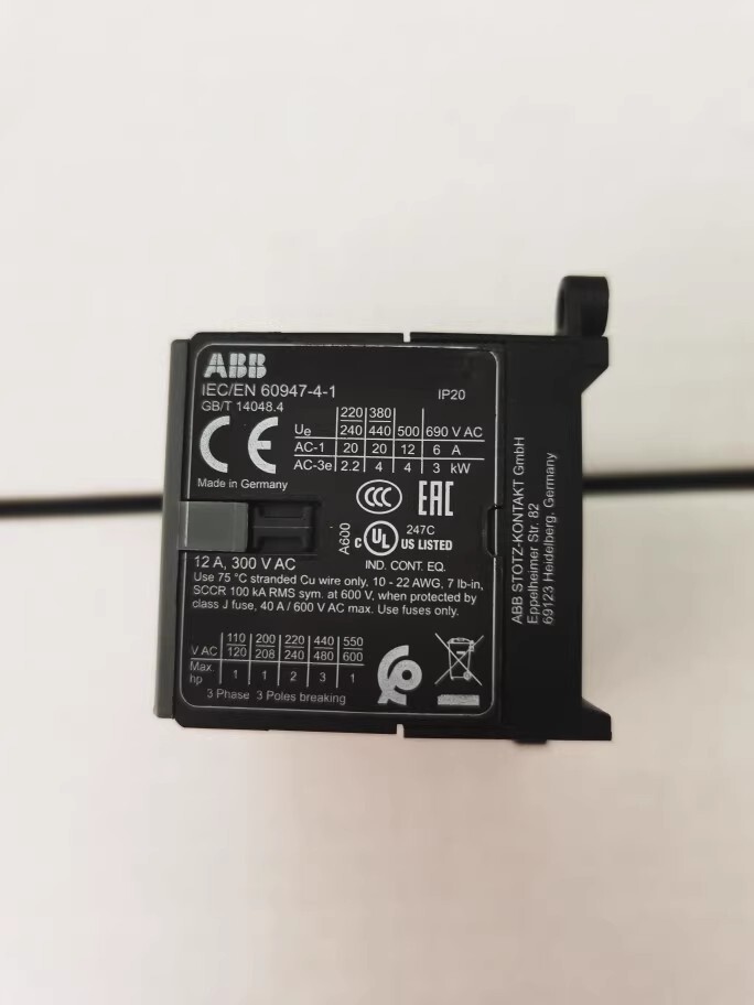 1PCS ABB Contactor BC6-30-01