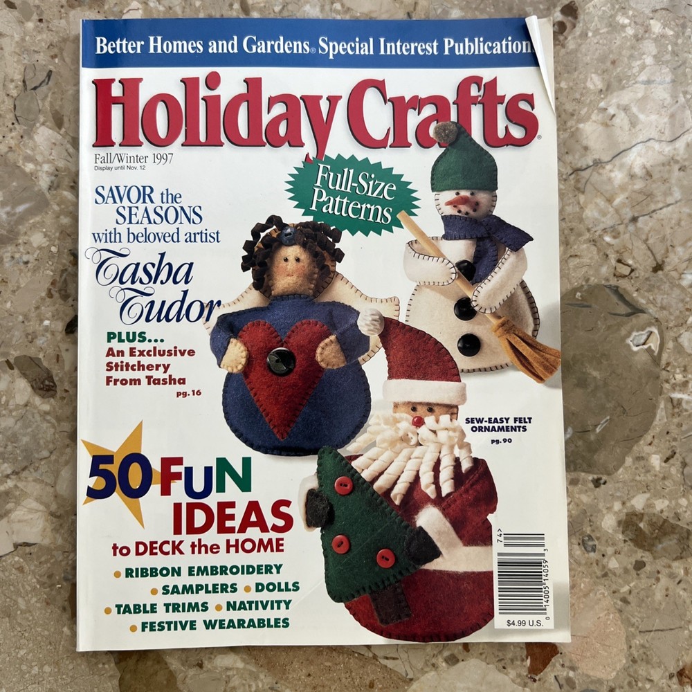 Fall/Winter 1997 Holiday Crafts