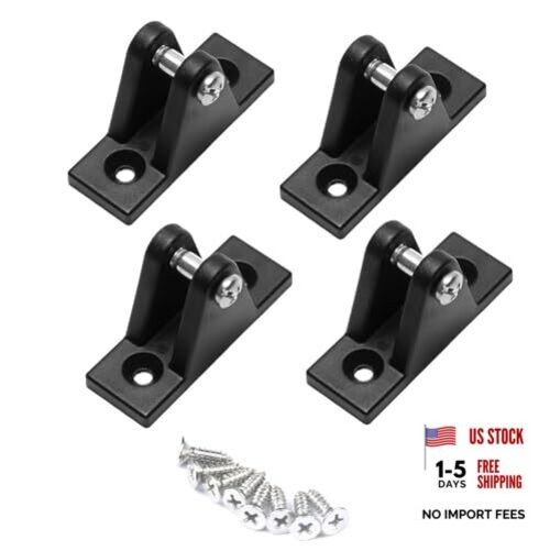Boat Deck Hinge Nylon Flat Mount 90°, Deck Boat Accessories Fitting Hardware