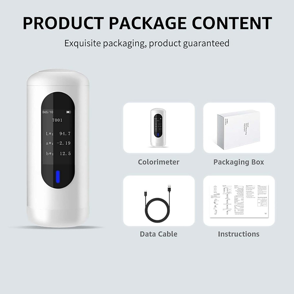 Portable Mini Color Reader: Snap Match Pro for Accurate Paint Color Matching