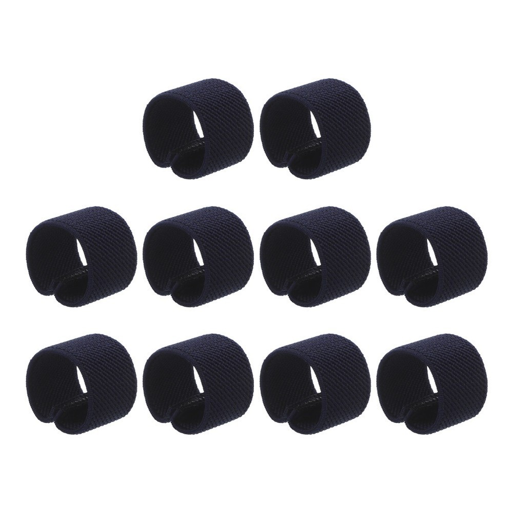 10pcs Elastic Belt Keepers: Nylon Belt Loop Strap, Utility Loop Stays, Webbing