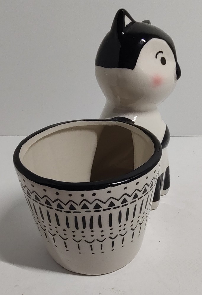 Rocket Farms Fox Ceramic Succulent Planter