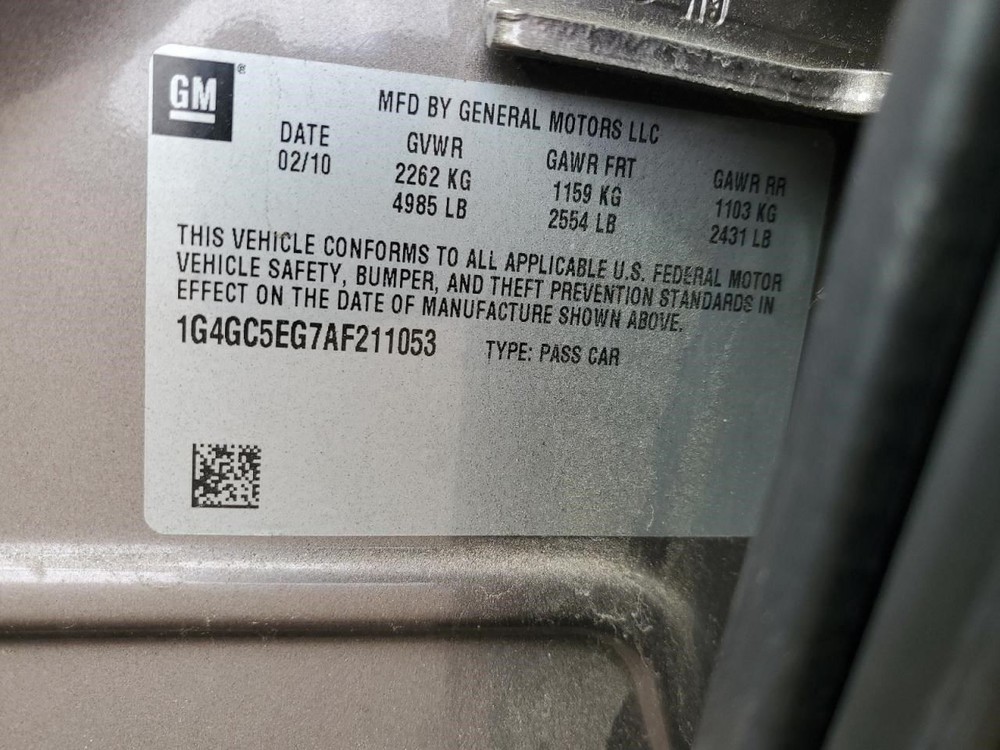 Engine ECM Temperature ID 13504778 Fits 2011 REGAL Tested OEM