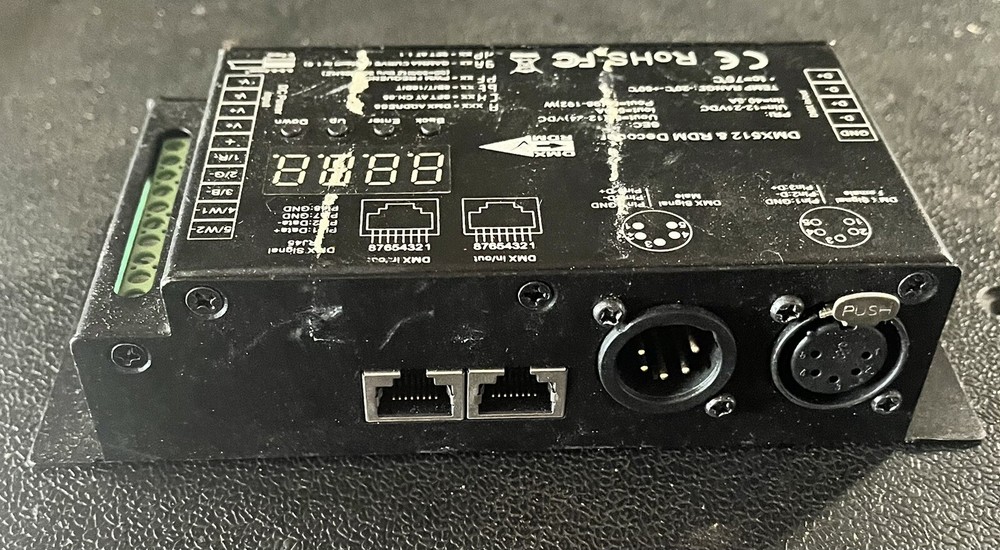 RoHS FC DMX512 & RGM Decoder