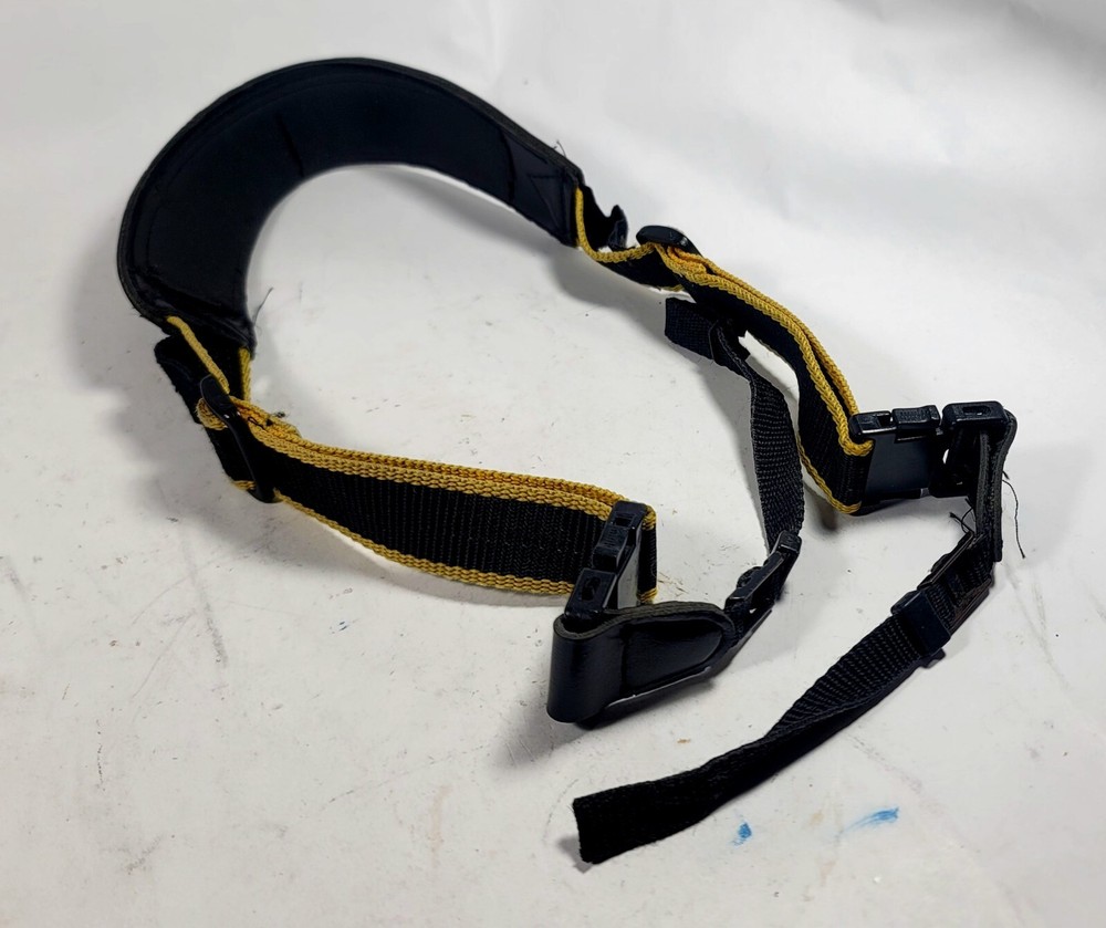 Black & Yellow Universal camera Strap Used Condition