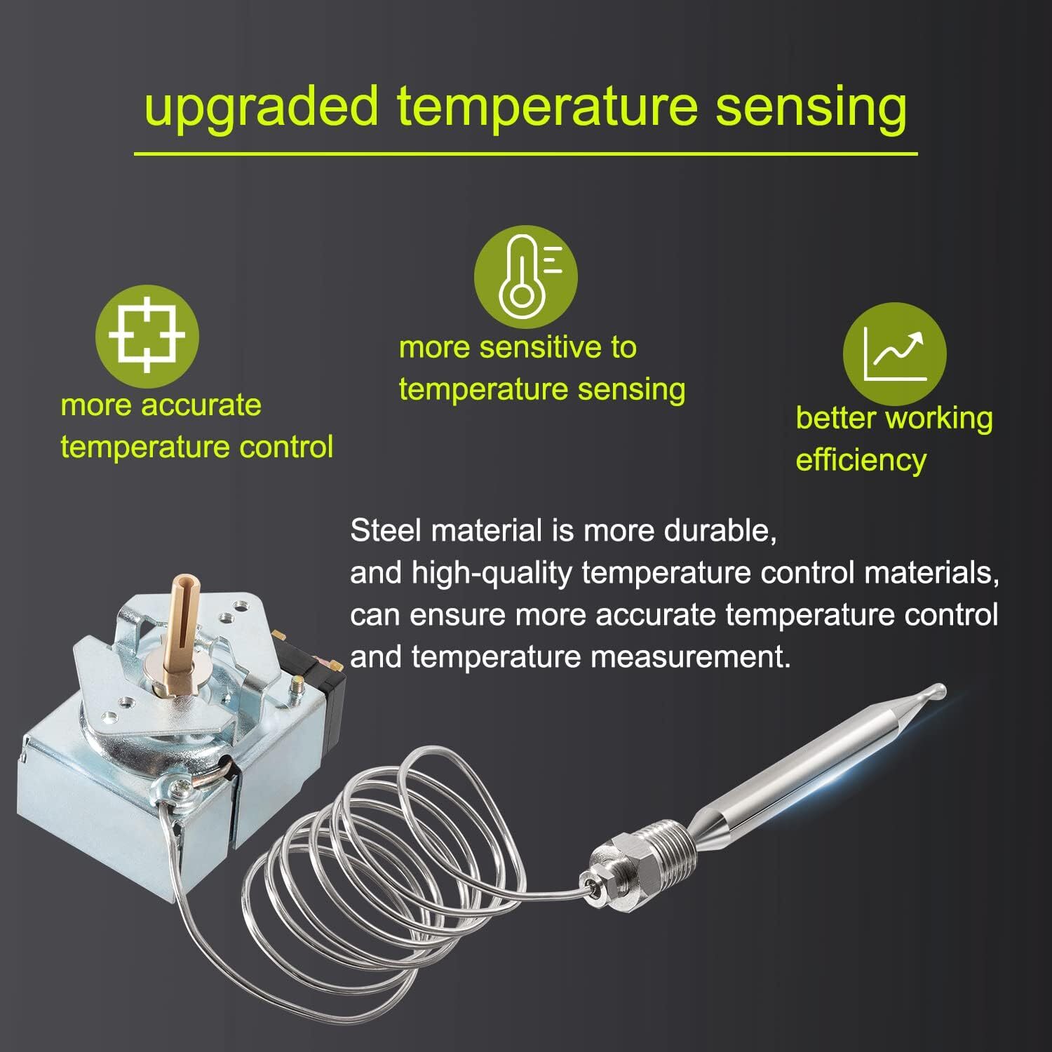 60125401 Fryer Thermostat for Pitco Imperial Dean Blodgett American Range Anets