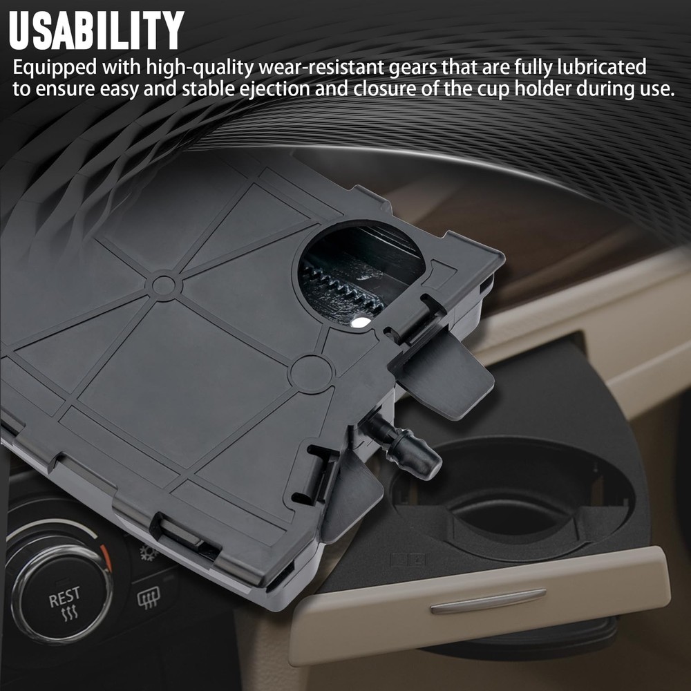 Weileite Replacement Cup Holder Compatible Bmw 3 Series E90 E92 328I E93 E91